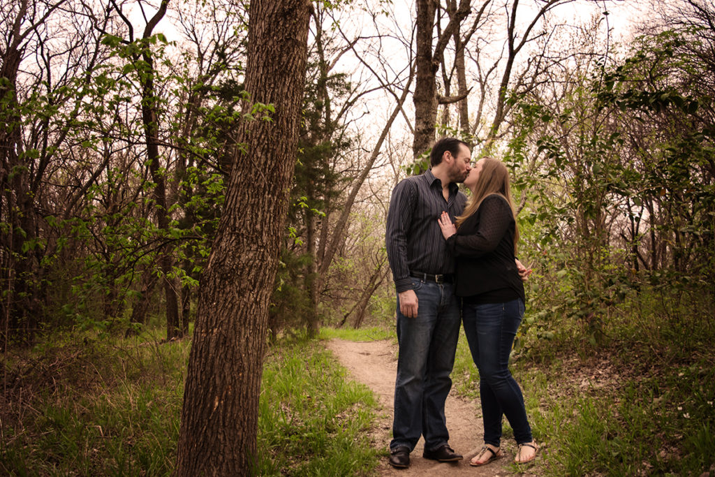 McKinney Engagement Photographer with a love for unprompted candid photos